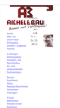 Mobile Screenshot of aichele-bau.de